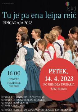 Tu je pa ena leipa reič - otroške folklorne skupine